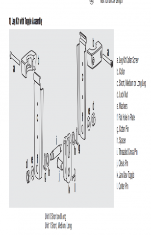 Harken MKIV Unit 1 Parts diagram