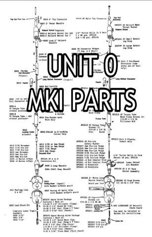 Harken MKI Unit 0 Parts 